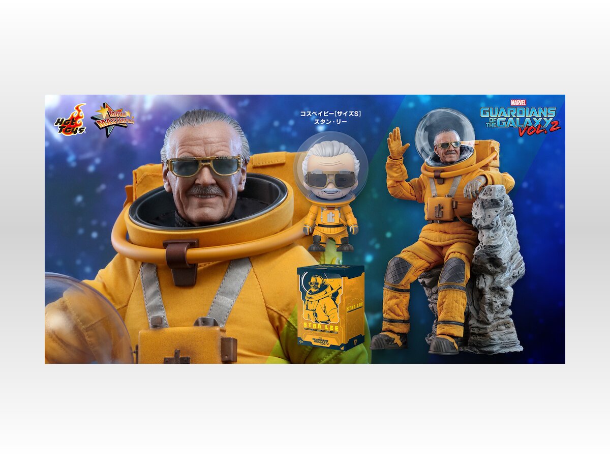 マーベルのレジェンド”スタン・リー、ホットトイズ製フィギュアが