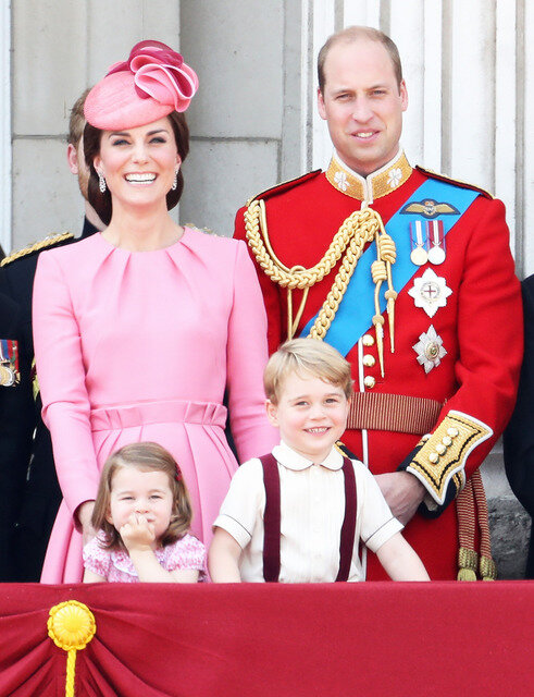画像：ウィリアム王子＆キャサリン妃＆ジョージ王子＆シャーロット王女-(C)Getty Images