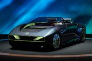 ニッサン、EVコンセプトカー『マックスアウト』の実車を初披露。『Nissan FUTURES』で展示
