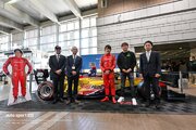 綾瀬市役所にB-Max Racing Teamのスーパーフォーミュラ登場。セレモニーは多くのファンで賑わう