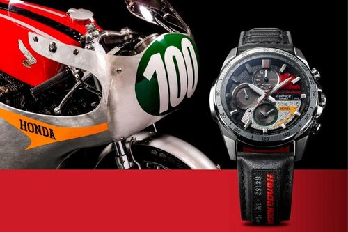 カシオ『EDIFICE』に高橋国光が駆ったRC162モチーフのコラボモデル登場