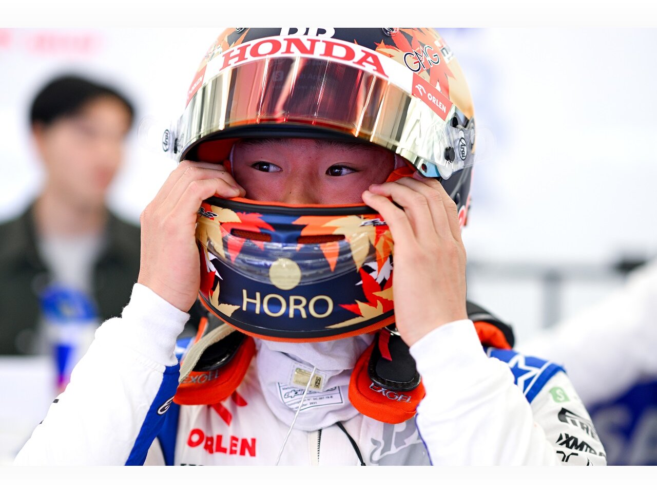 角田裕毅 実使用 直筆サイン入り 2024年VCARB F1 ヘルメット 角田裕毅 実使用 直筆サイン入り 2024年VCARB F1 ヘルメット