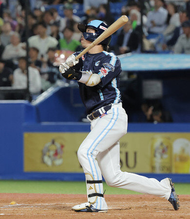 画像：山田のソロ　プロ野球
