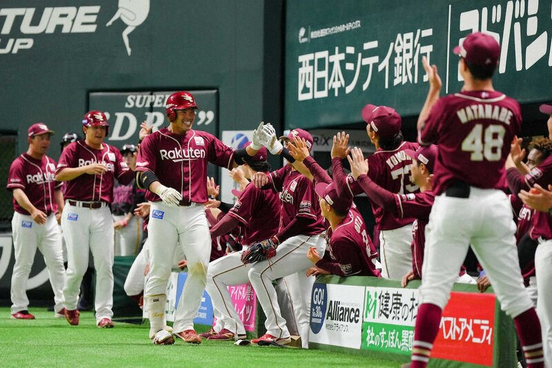 画像：楽天・堀内「最高です」10年目プロ1号!ゆで卵パワーで打球の質もアップ