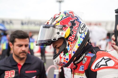 アライ、中上貴晶がMotoGP日本GPで使用したRX-7Xのレプリカ アライ、中上貴晶がMotoGP日本GPで使用したRX-7Xのレプリカ
