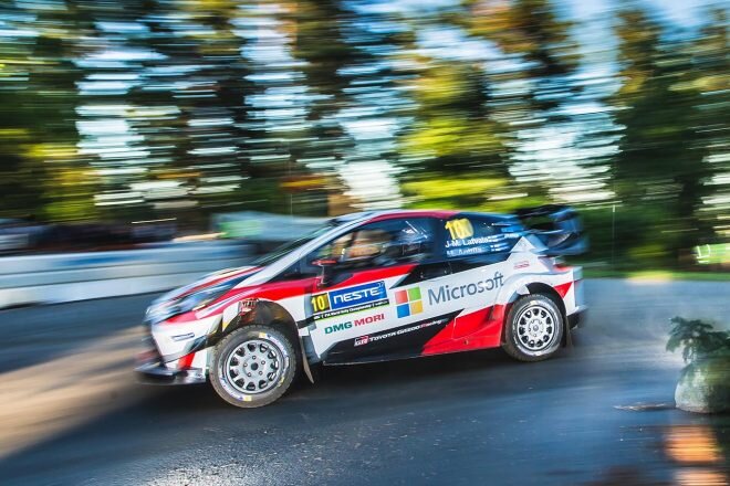 画像：WRC：トヨタ、ホームのフィンランド戦は5番手発進。「本格的な戦いに向け、注意して走行」