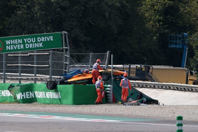 画像：ガスリー、FIA-F3の大クラッシュによりハロの重要性を認める「ハロを使用する妥当な理由がある」