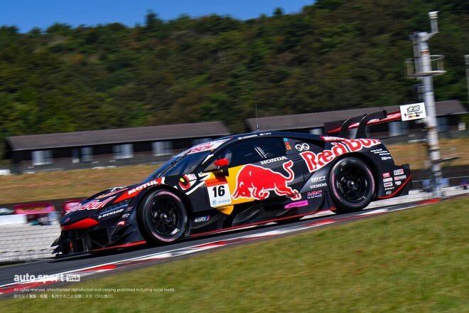 タイム結果】スーパーGT第7戦オートポリス公式練習/Red Bull NSX