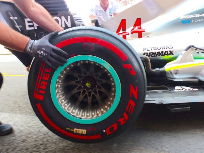 画像：F1 Topic:疑念を晴らしたメルセデス、最新版リヤホイールをメキシコGPから再び使用