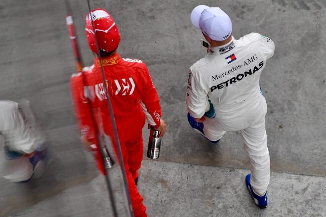 画像：ボッタス「ポールが獲れると思っていたのに、フェラーリにも負けたのは悔しい」:F1ブラジルGP土曜