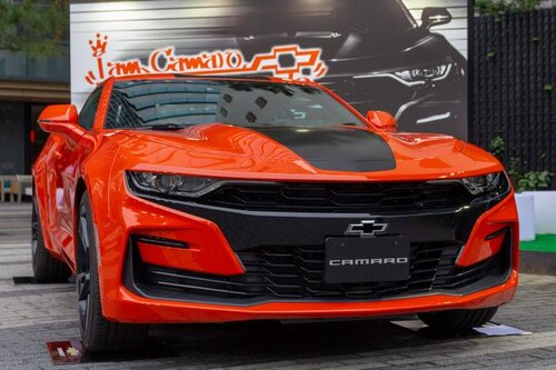 2016y- シボレー カマロ US純正 ボウタイエンブレムセット