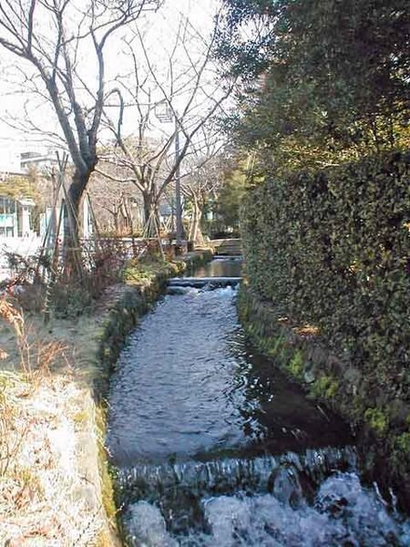 画像：金沢の辰巳用水（Makimotoさん撮影、Wikimedia Commonsより）
