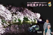 貸切タクシーで都内の桜名所巡り! 「お花見タクシー」の予約スタート