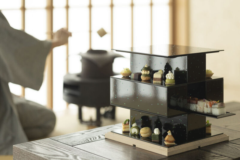 画像：星のや東京で「新緑アフタヌーンティー」 新茶や旬の果物を五感で堪能