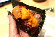 【お寿司レポ】銀座おのでら新業態で「渋谷スクランブルロール」を食べてきた