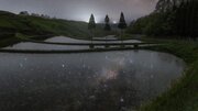 水田に「星」が植えられていく　熊本・扇棚田の幻想的な美しさに感動...絶景が姿を見せる「条件」とは