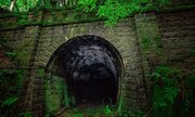 まるで「千と千尋」のトンネルだ...　別の世界に繋がってそうな廃隧道が不気味だけど神秘的