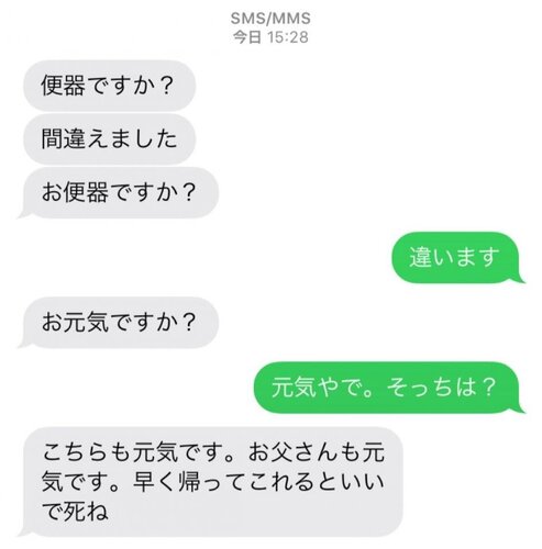 お便器ですか？」「いいで死ね」... 母から届いたメッセージ、絶妙すぎる誤字に笑い広がる（2020年6月18日）｜BIGLOBEニュース