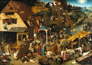 100以上の諺（ことわざ）や子供の遊びを1枚の絵で図解、民衆の画家・ブリューゲルが描いた「百科全書的表現」を解説