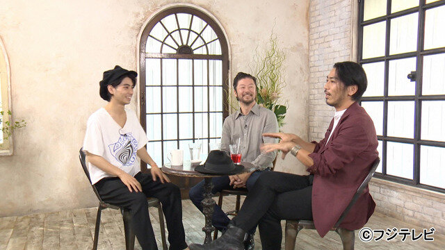 画像：左から）村上虹郎、浅野忠信、長谷井宏紀「ボクらの時代」