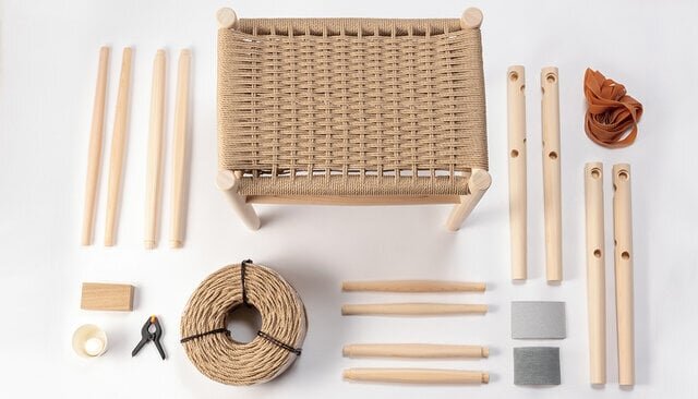 画像：Do kit yourself 家具キット｜自分でつくる、吉野ヒノキの椅子