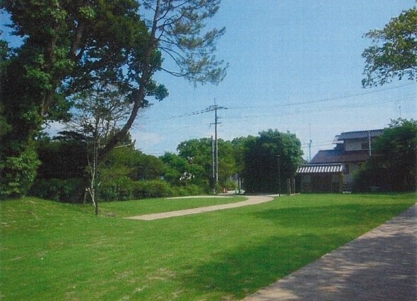 画像：福岡県柳川市の新外町緑地広場（柳川市都市計画課資料より）