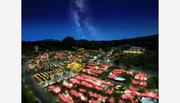 【いばらきフラワーパーク】夜のバラ園「Moon Light Rose Garden 2022」