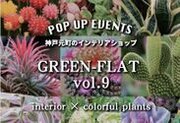 観葉植物が大集合！！「GREEN-FLAT vol.9～interiorcolorful plants」が11月3日～11月5日に直営インテリアショップにて開催！
