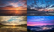 「同じ空」には、2度と出会えない　九州で撮影された4枚の写真に反響「地球って本当に美しい」